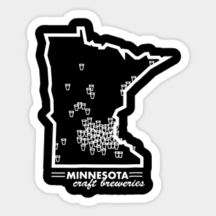 Minnesota Craft Breweries Drink Local MN Beer Hops Sticker